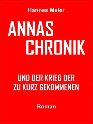 cover image of Annas Chronik und...
